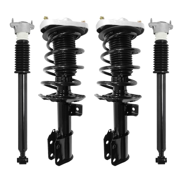 Unity 4-11810-254870-001 Front and Rear Complete Strut Assembly Shock Kit 4-11810-254870-001 - main
